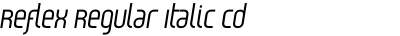 Reflex Regular Italic Cd